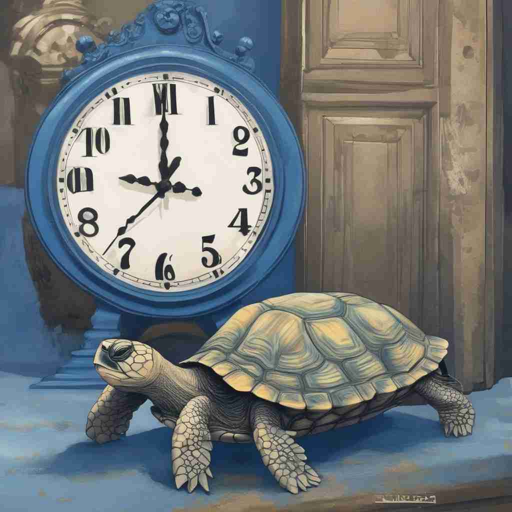 Turtle and clock 1